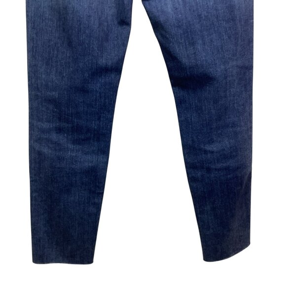 Edwin Womens High Rise Cropped Jeans Size 27 Blue Denim Casual - Picture 7 of 10